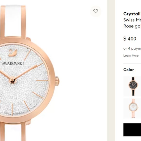 Brand new Swarovski crystal women's watch - Picture 5 of 6